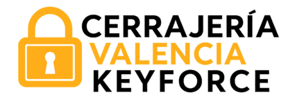 Cerrajería Valencia KeyForce logotipo transparente
